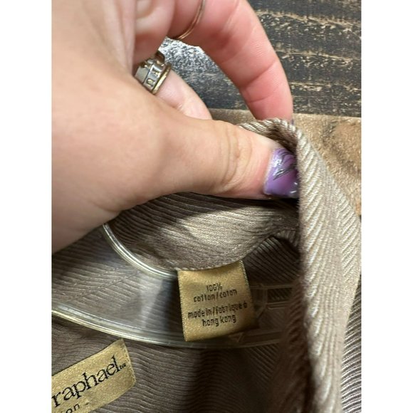 Tricots St. Raphael Men's Long Sleeve Button Up Size Large - Picture 3 of 4